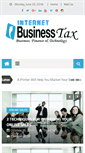 Mobile Screenshot of internetbusinesstax.com